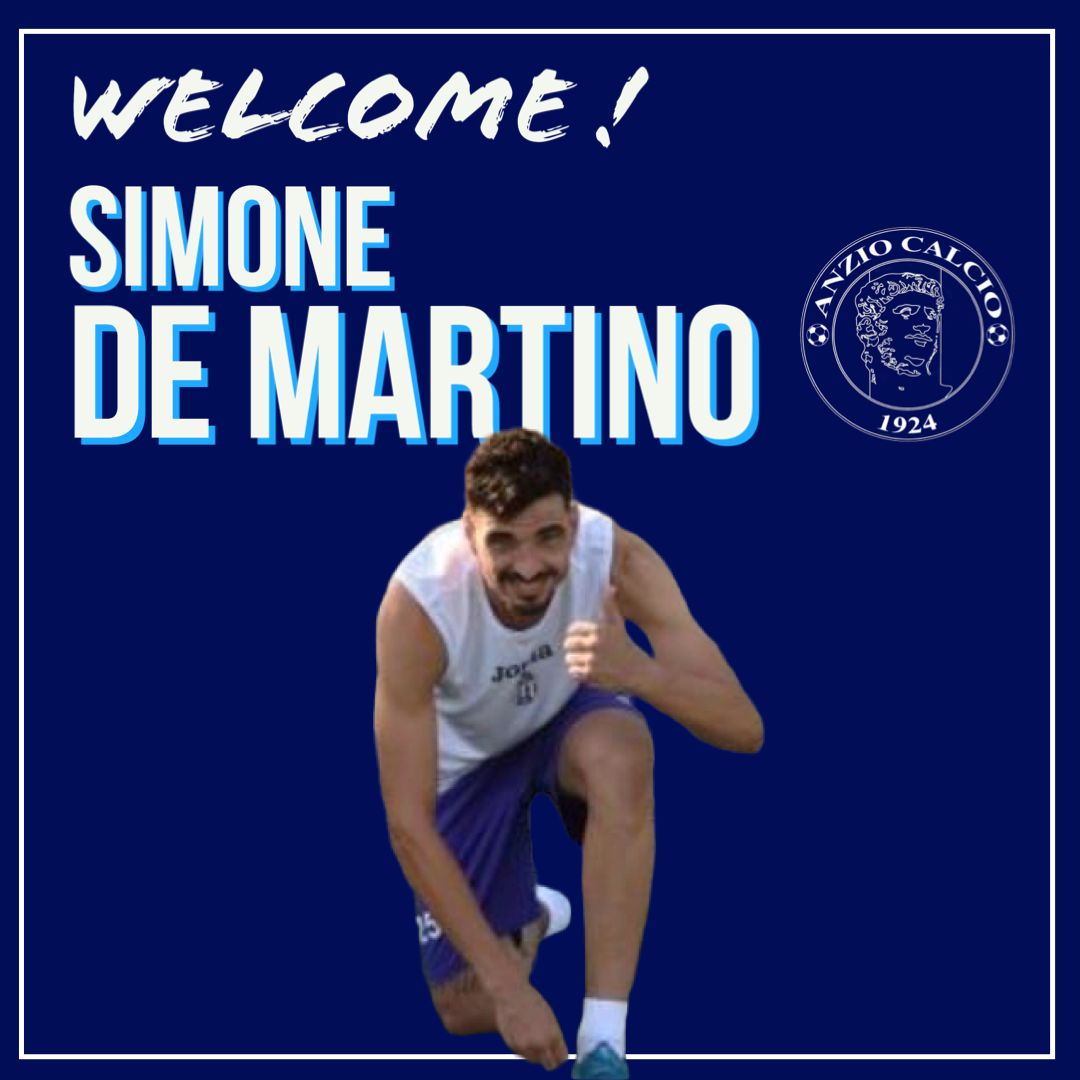 Simone De Martino nuovo giocatore dell’Anzio